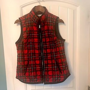 Old Navy Plaid vest